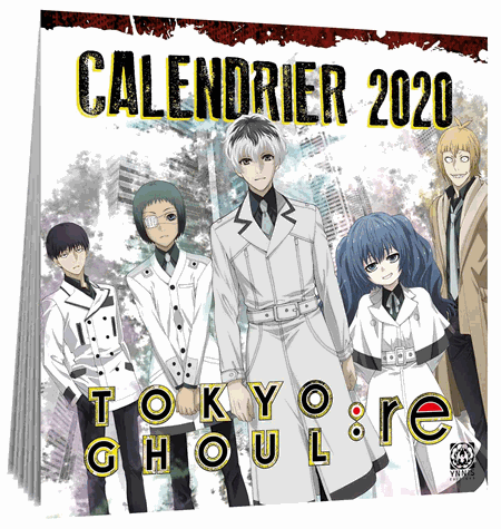 Tokyo Ghoul calendrier