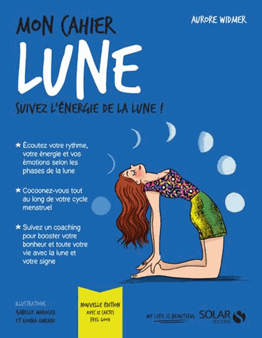 Mon cahier Lune avec 12 cartes Feel Good