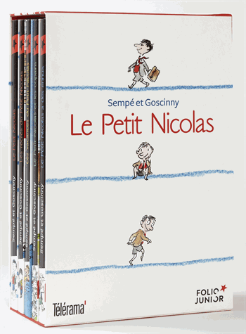Coffret 5 volumes : Le Petit Nicolas ; Les récrés du Petit Nicolas ; Les vacances du Petit Nicolas ; Le Petit Nicolas et les copains ; Le Petit Nicolas a des ennuis