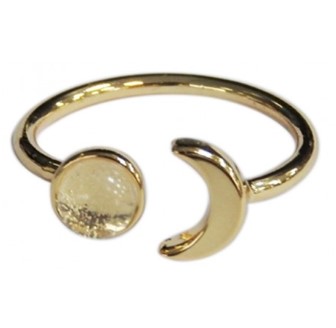 [3660341680353] Bague Cristal de Roche Perle