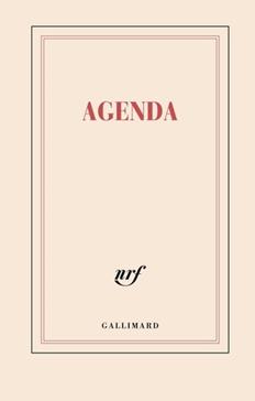 [3260100037550] Agenda littéraire 2025