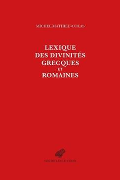[9782251454986] Lexique des divinités grecques et romaines