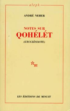[9782707314888] Notes sur Qohelet