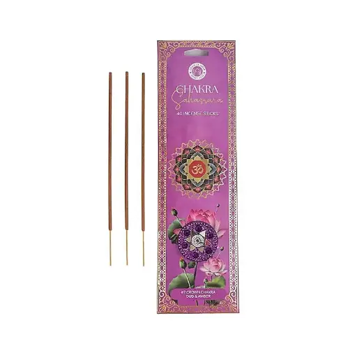 [8903833929291] Encens chakra Sahasrara oud & ambre 