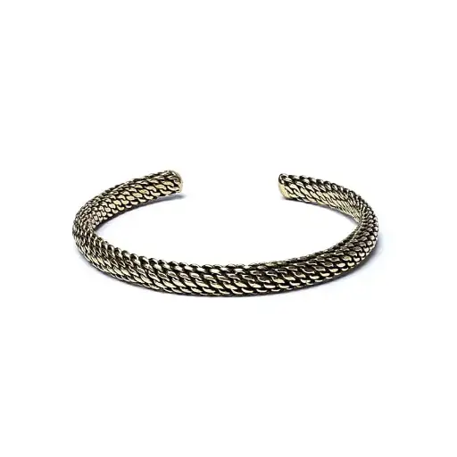 [1986] Bracelet chaîne couleur or 
