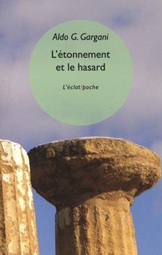 [9782841627202] L’étonnement et le hasard