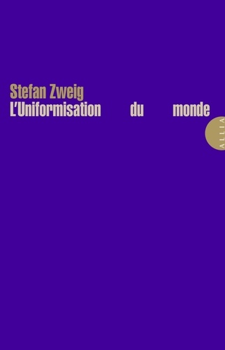 [9791030431544] L'uniformisation du monde