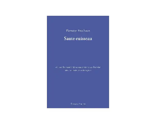 [9782829007286] Le Saute-Ruisseau