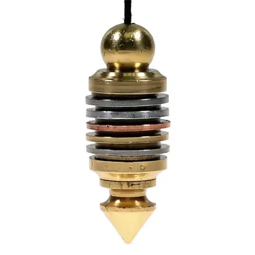 [16063] Pendule avec sept types de métal 
