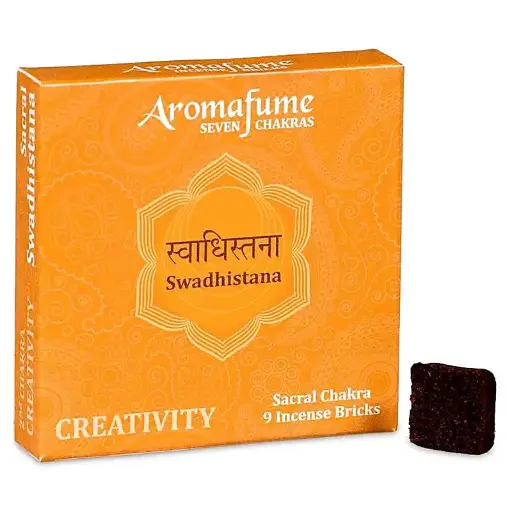 [17922] Aromafume briques d'encens Chakra 2°chakra 