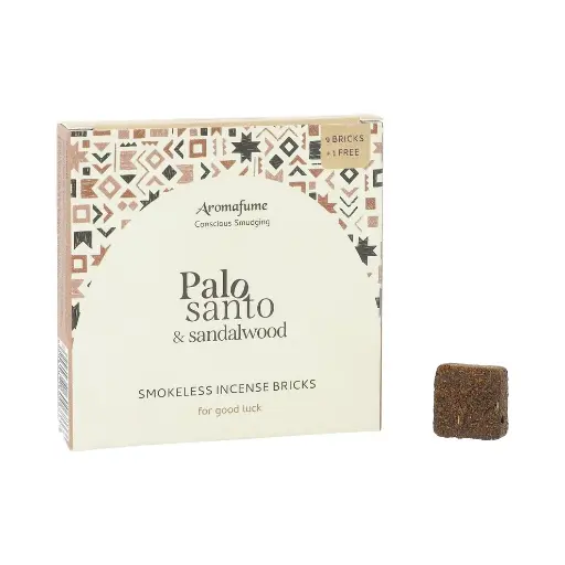 [18293] Aromafume briques d'encens Palo Santo & Bois de Santal 